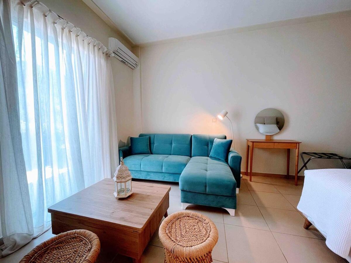 Annamaria Sea Side View Studio- 25M From The Beac Plakias Eksteriør billede